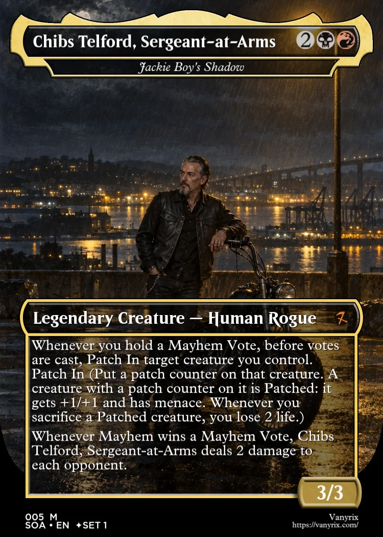 Chibs Telford, Sergeant-at-Arms