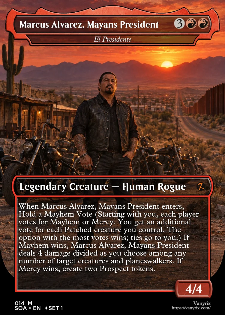 Marcus Alvarez, Mayans President