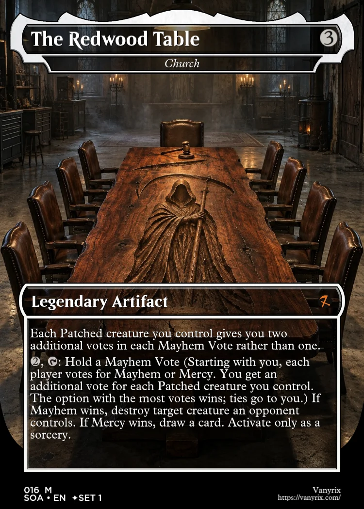 The Redwood Table