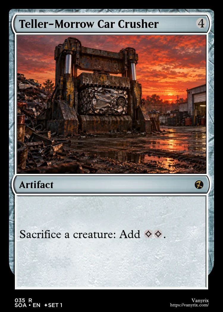 Teller-Morrow Car Crusher