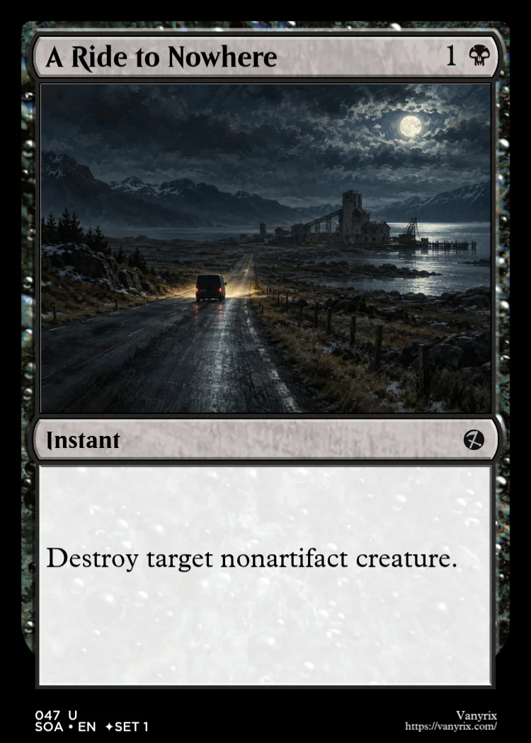 A Ride to Nowhere