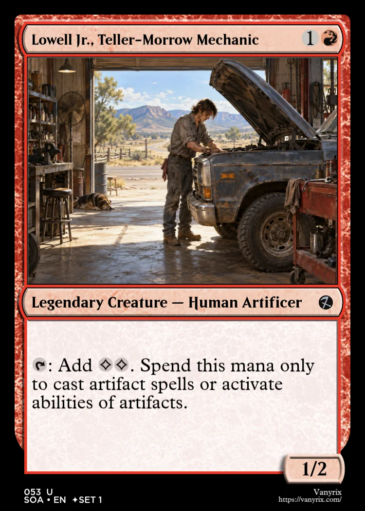 Lowell Jr., Teller-Morrow Mechanic