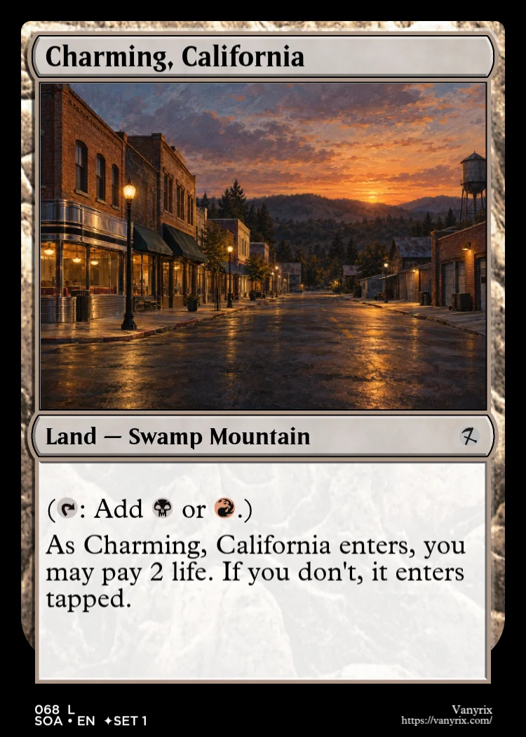 Charming, California