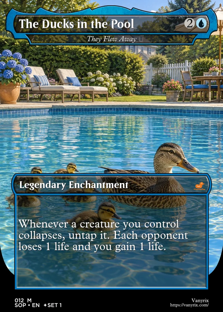 The Ducks in the Pool