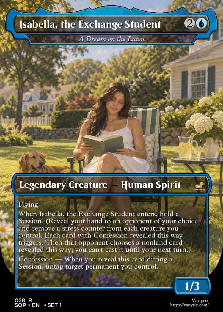 Isabella, the Exchange Student