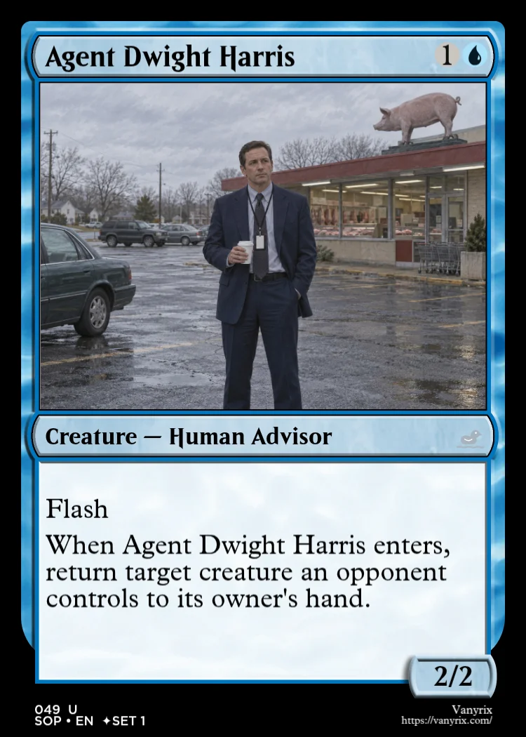 Agent Dwight Harris
