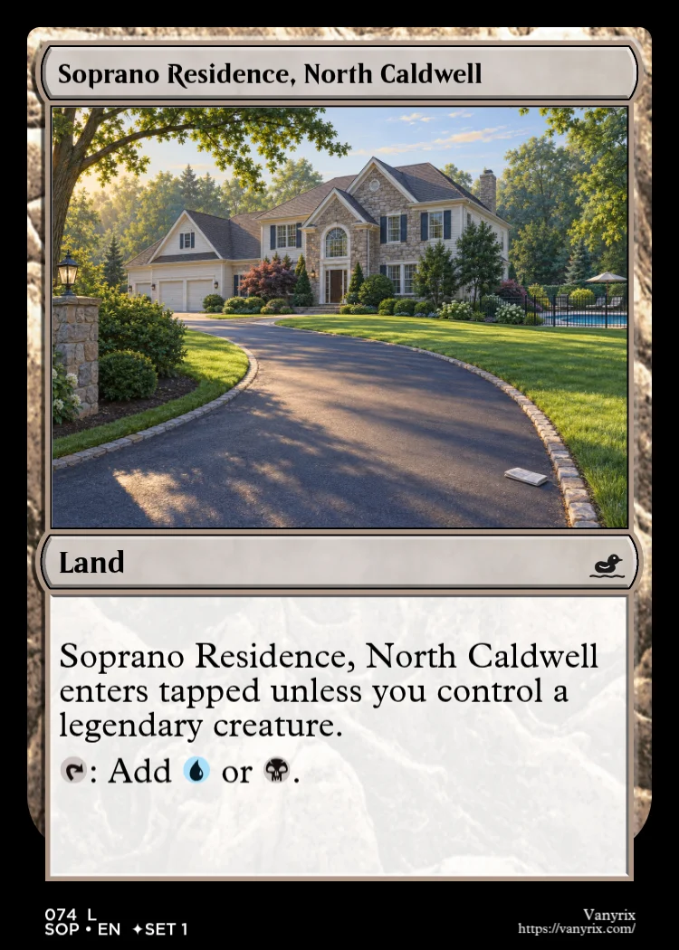 Soprano Residence, North Caldwell