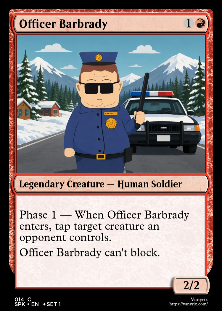 Officer Barbrady