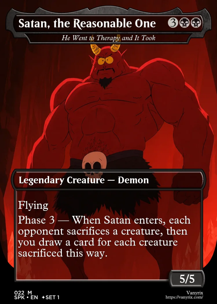 Satan, the Reasonable One