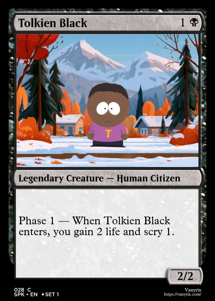 Tolkien Black