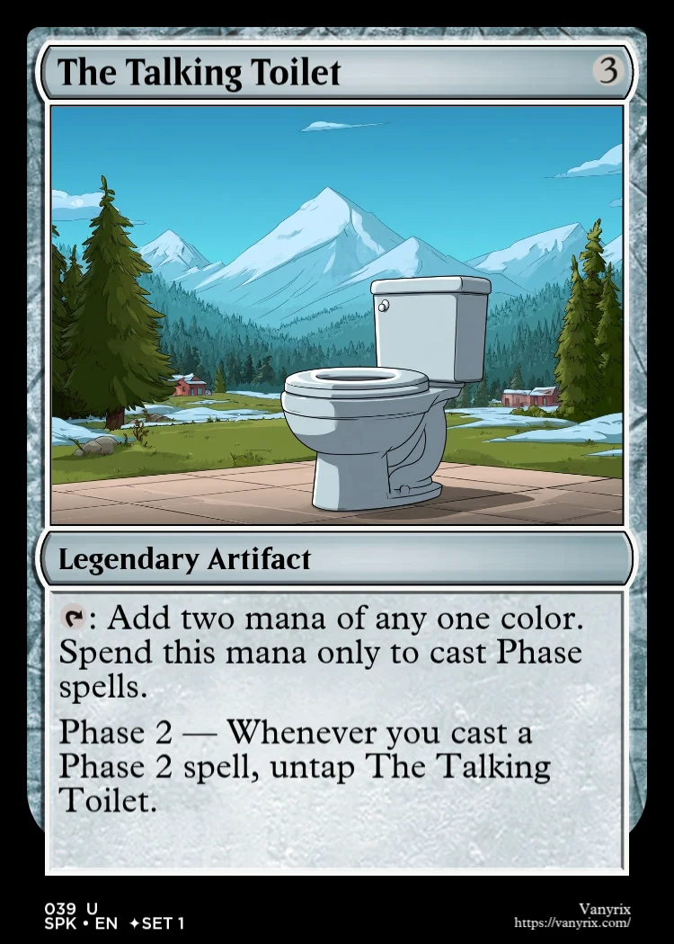 The Talking Toilet