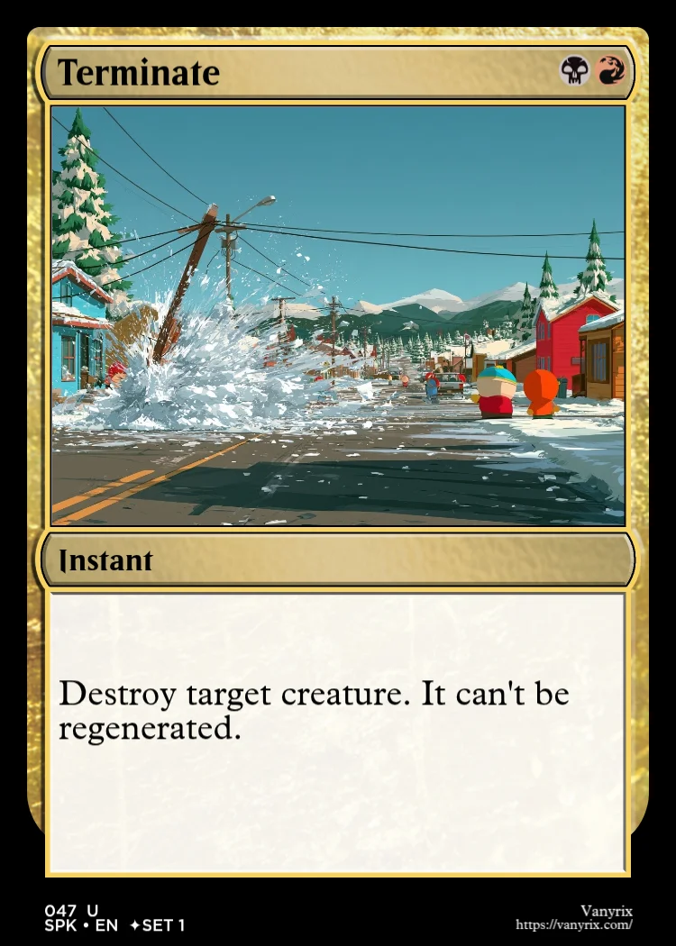 Terminate