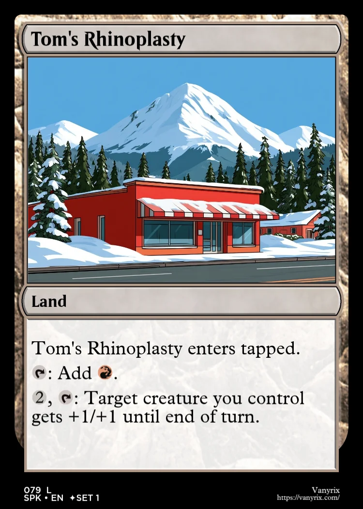 Tom's Rhinoplasty