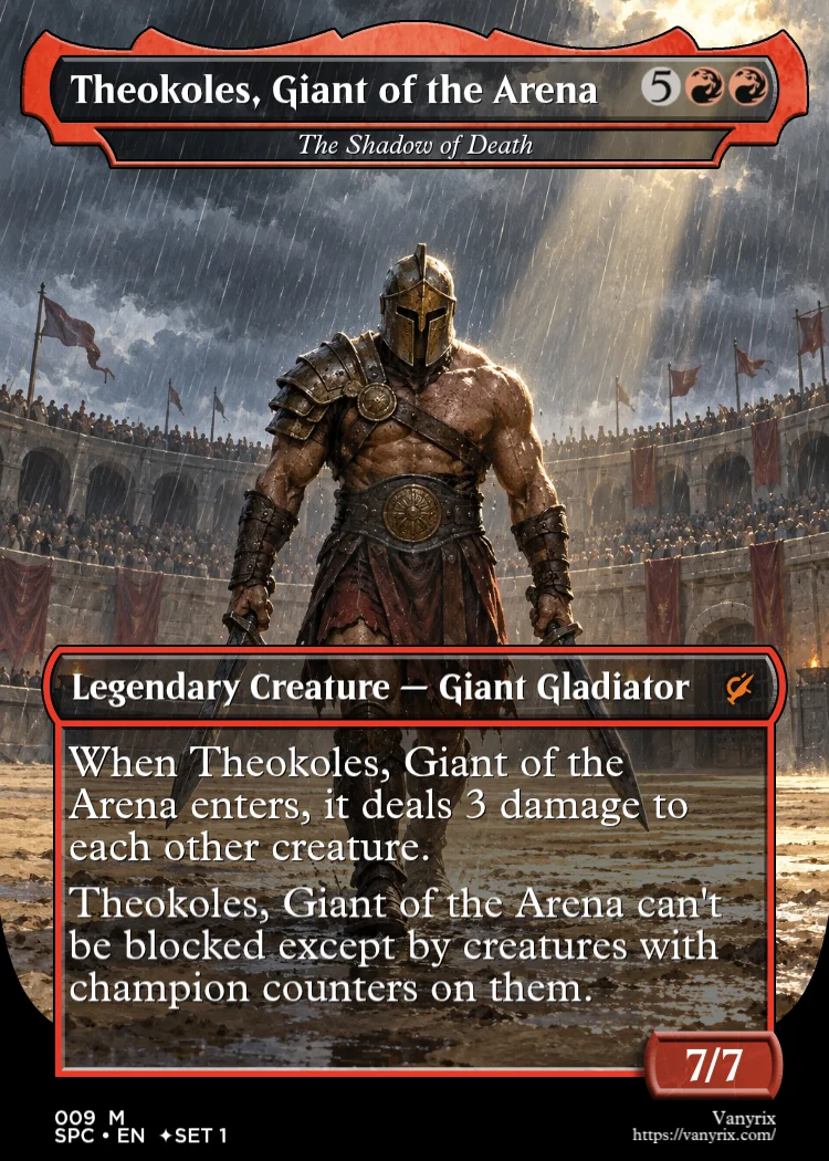 Theokoles, Giant of the Arena