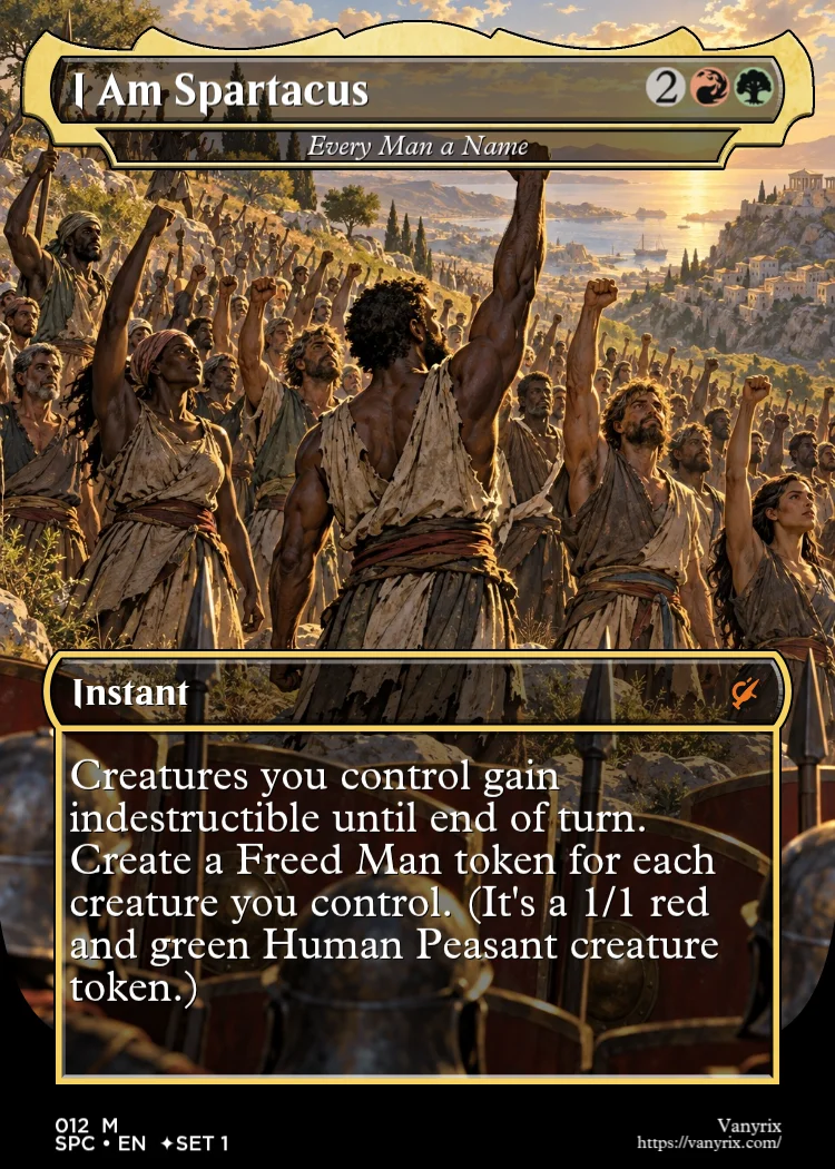 I Am Spartacus