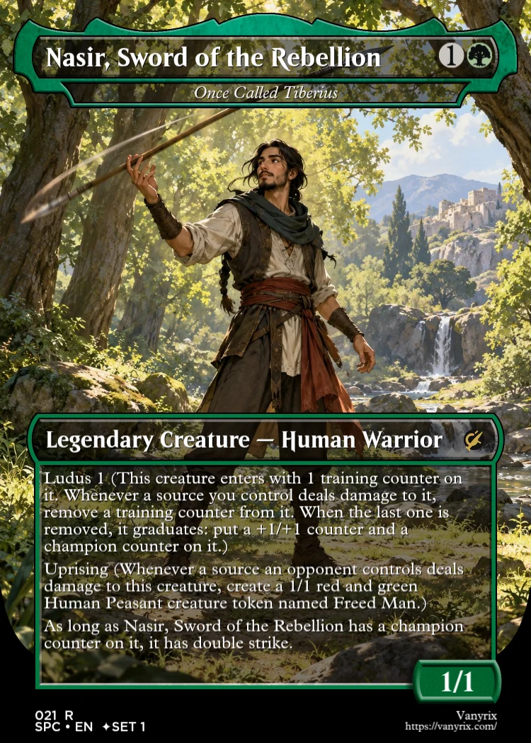 Nasir, Sword of the Rebellion