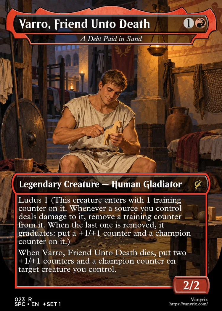 Varro, Friend Unto Death