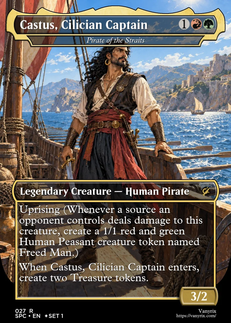 Castus, Cilician Captain