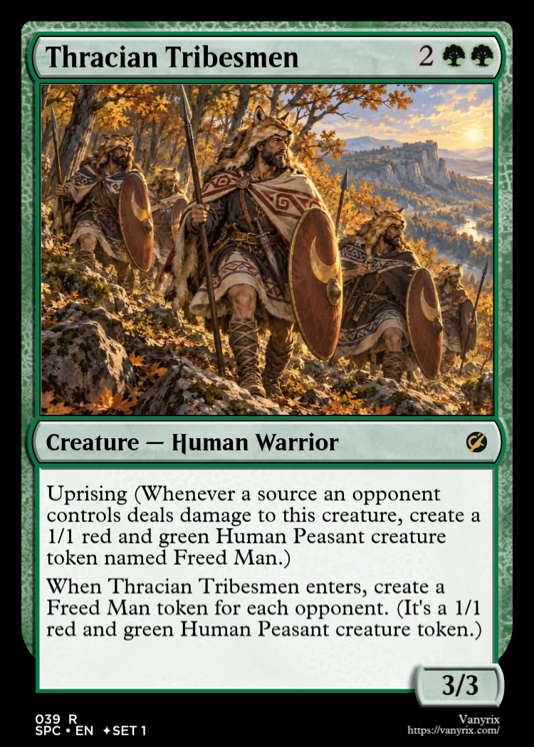 Thracian Tribesmen