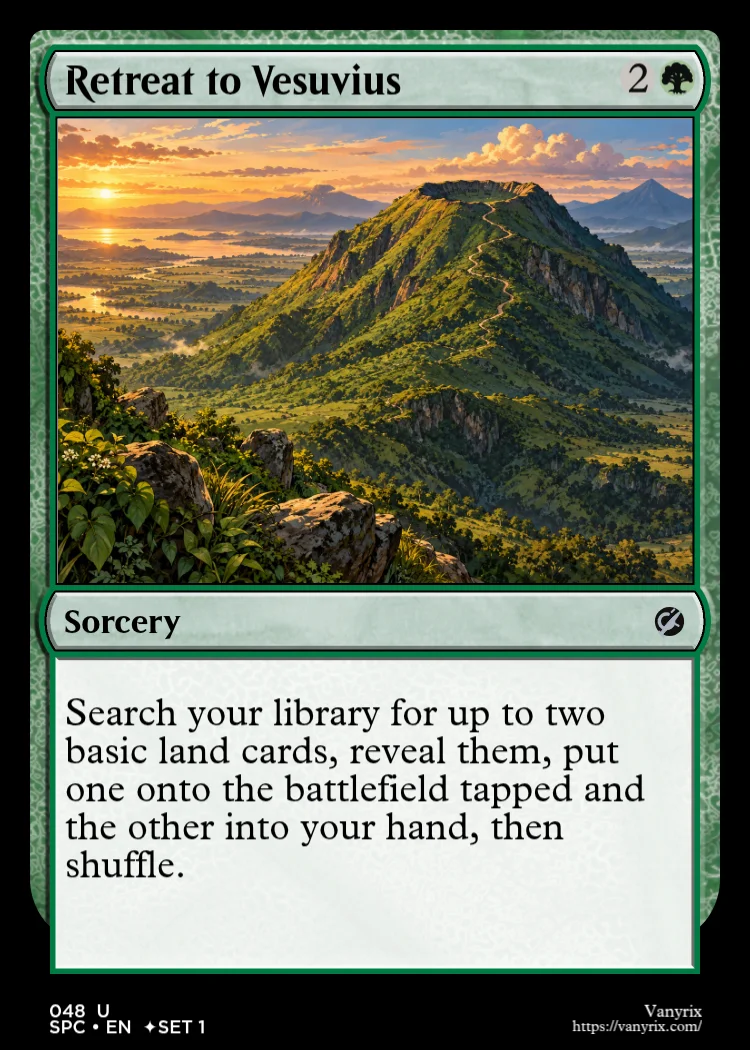 Retreat to Vesuvius
