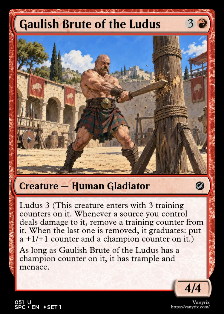Gaulish Brute of the Ludus