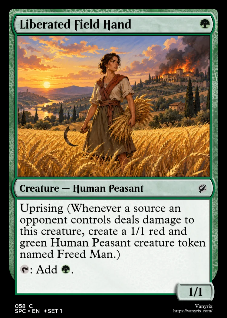 Liberated Field Hand