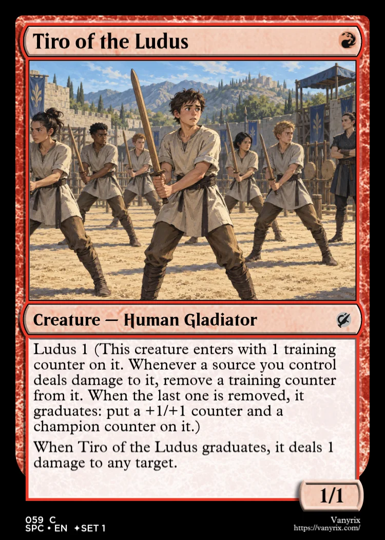 Tiro of the Ludus