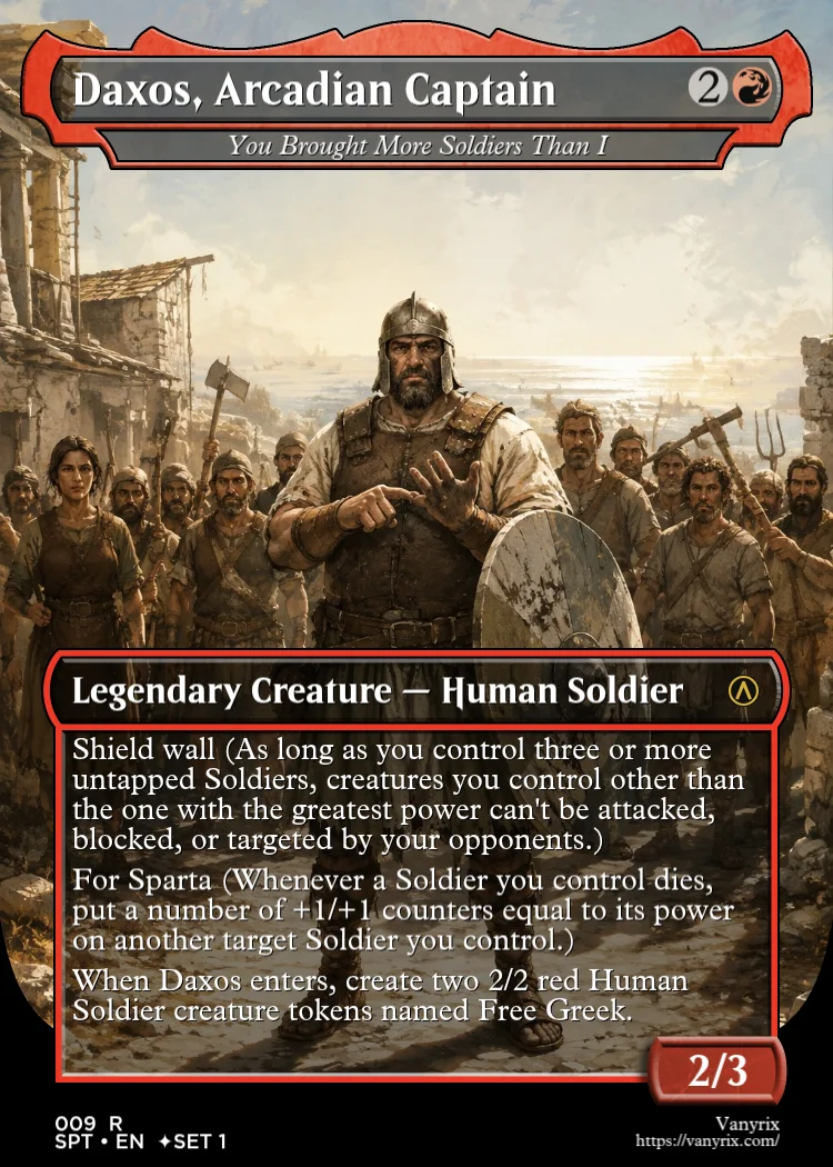 Daxos, Arcadian Captain