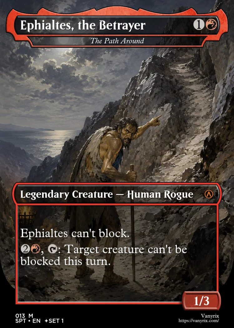 Ephialtes, the Betrayer