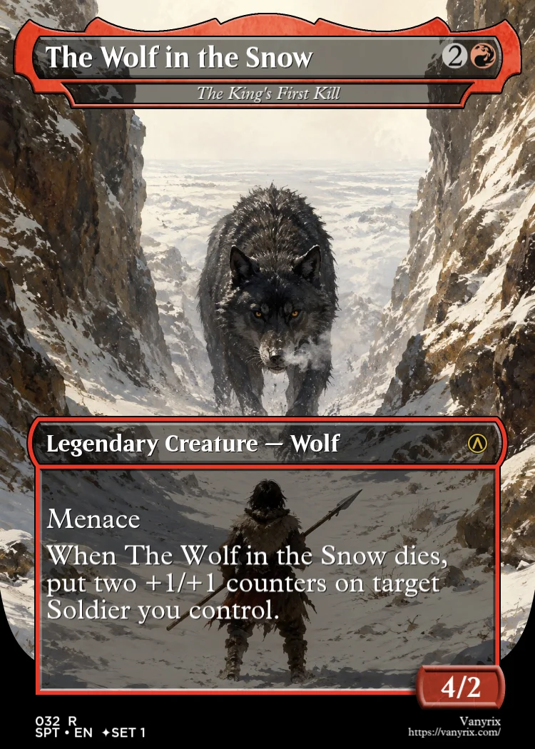 The Wolf in the Snow