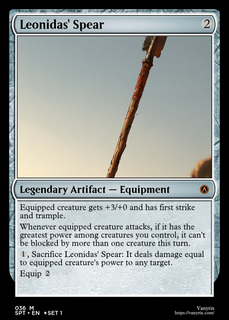 Leonidas' Spear