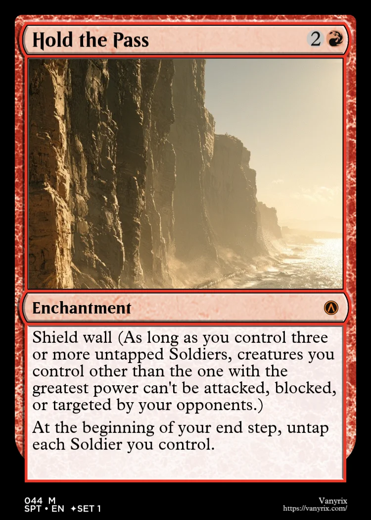 Hold the Pass