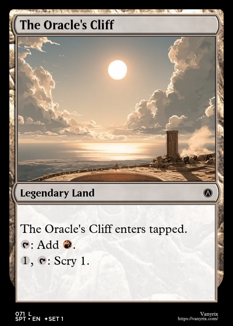 The Oracle's Cliff