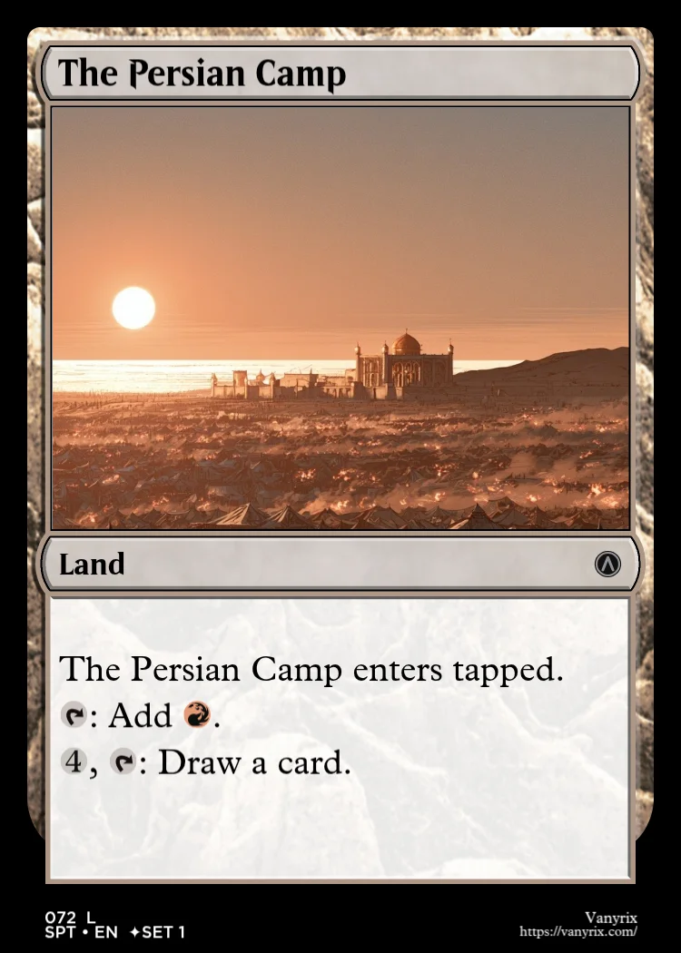 The Persian Camp