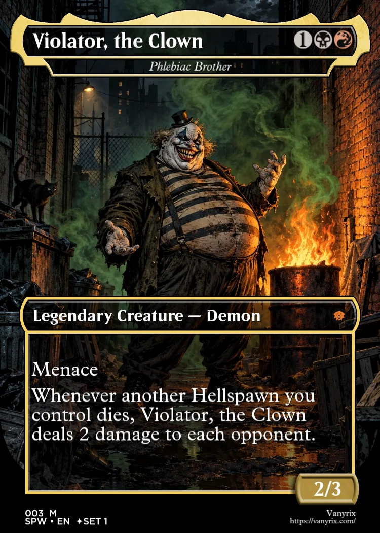 Violator, the Clown