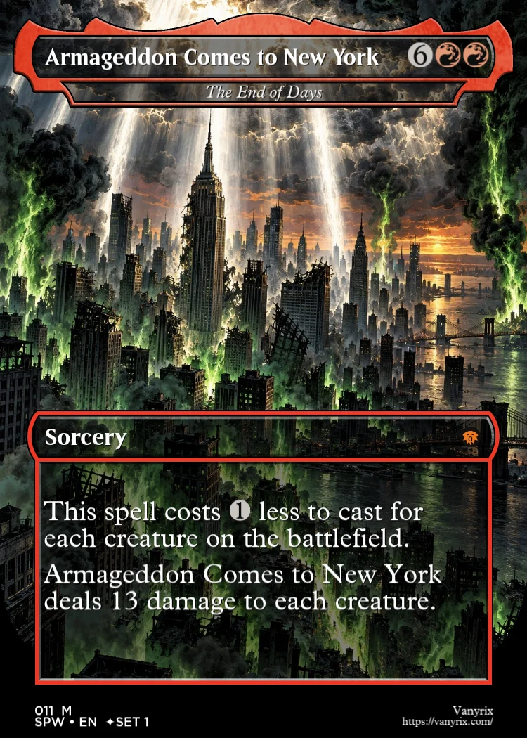 Armageddon Comes to New York