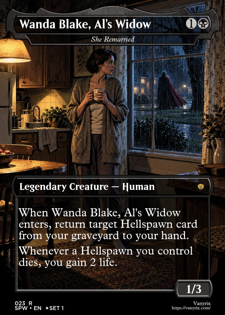 Wanda Blake, Al's Widow