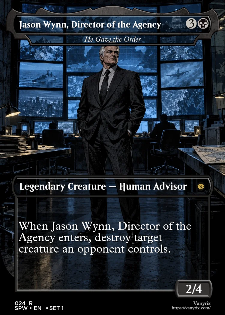 Jason Wynn, Director of the Agency