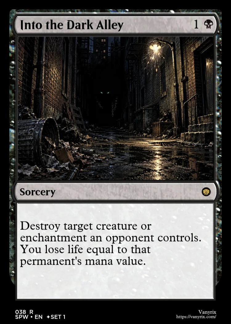 Into the Dark Alley