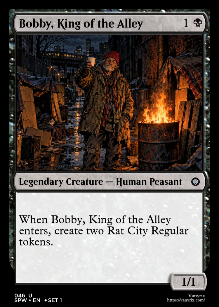 Bobby, King of the Alley