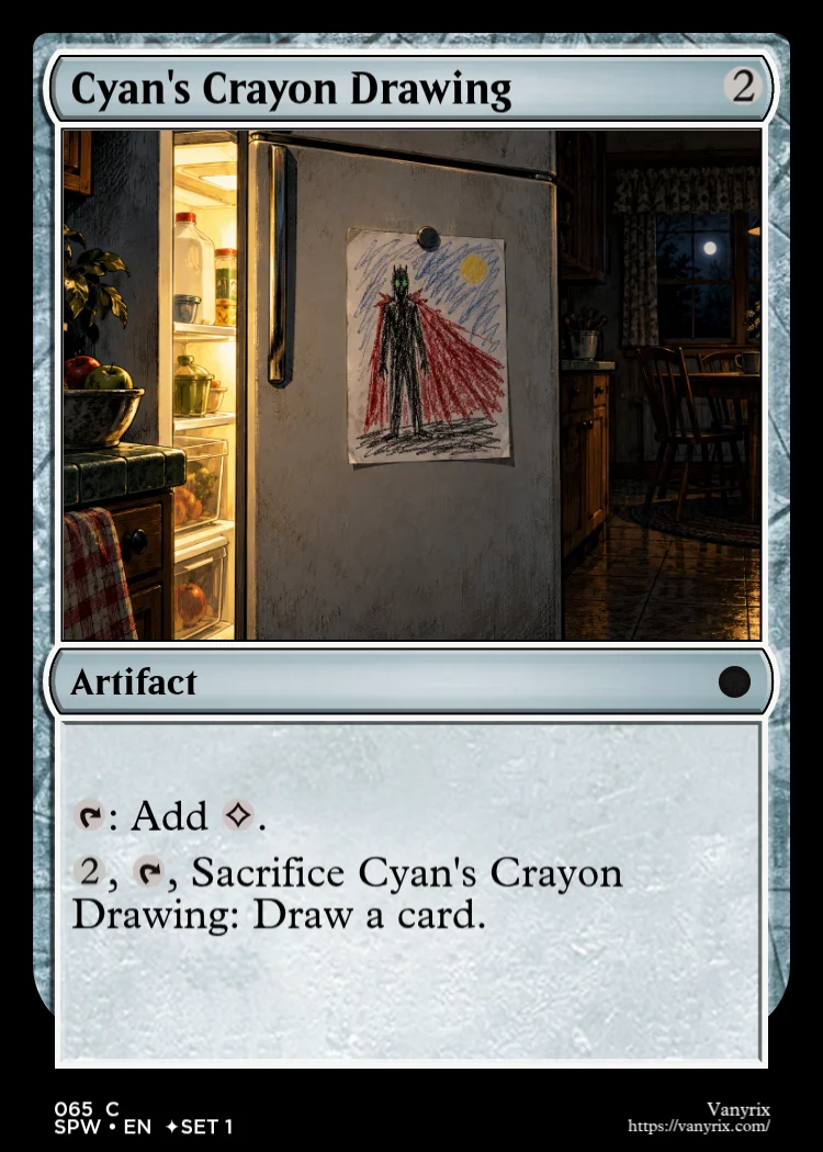 Cyan's Crayon Drawing