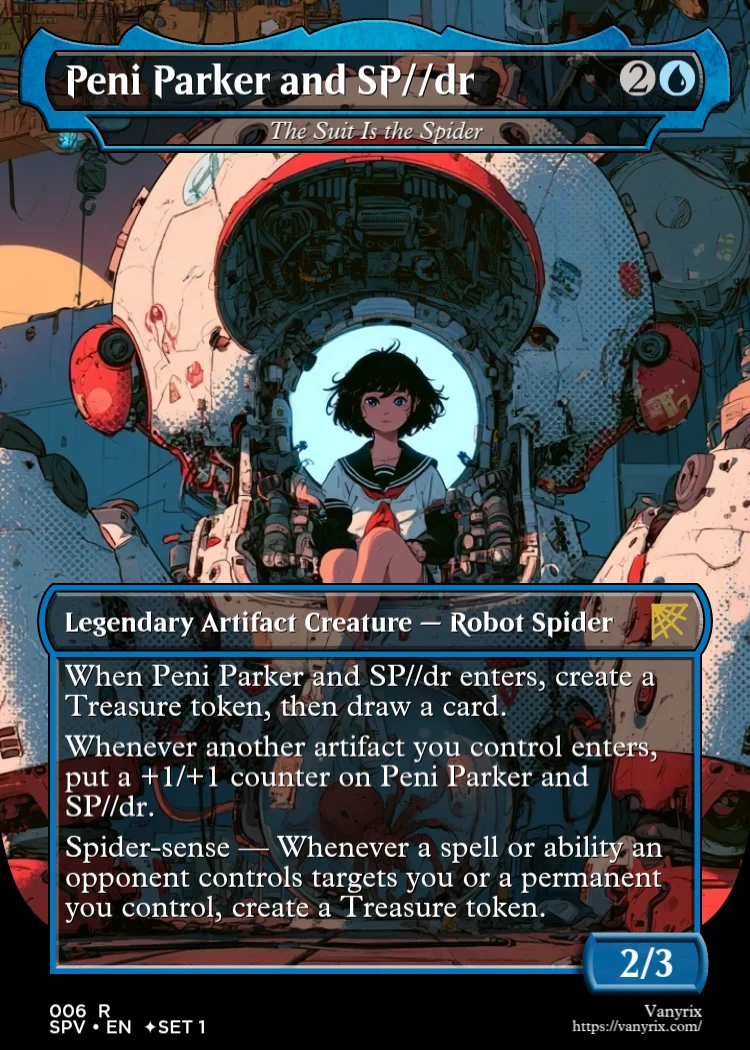 Peni Parker and SP//dr