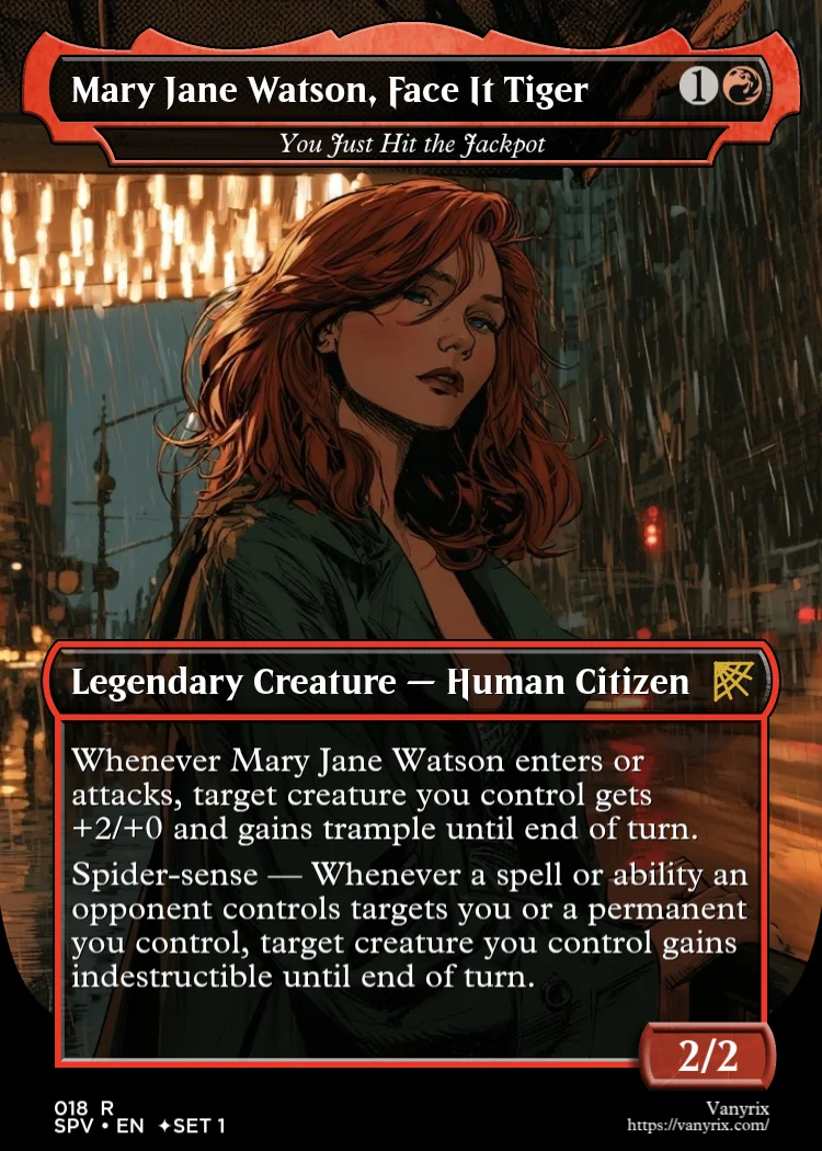 Mary Jane Watson, Face It Tiger