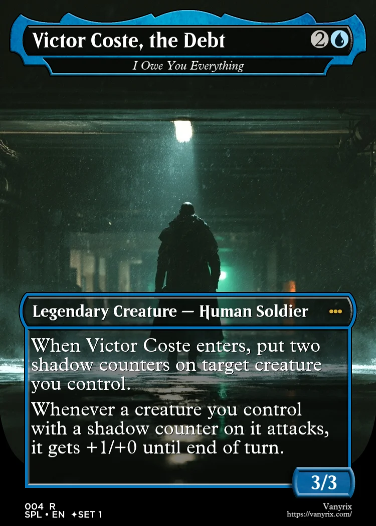 Victor Coste, the Debt