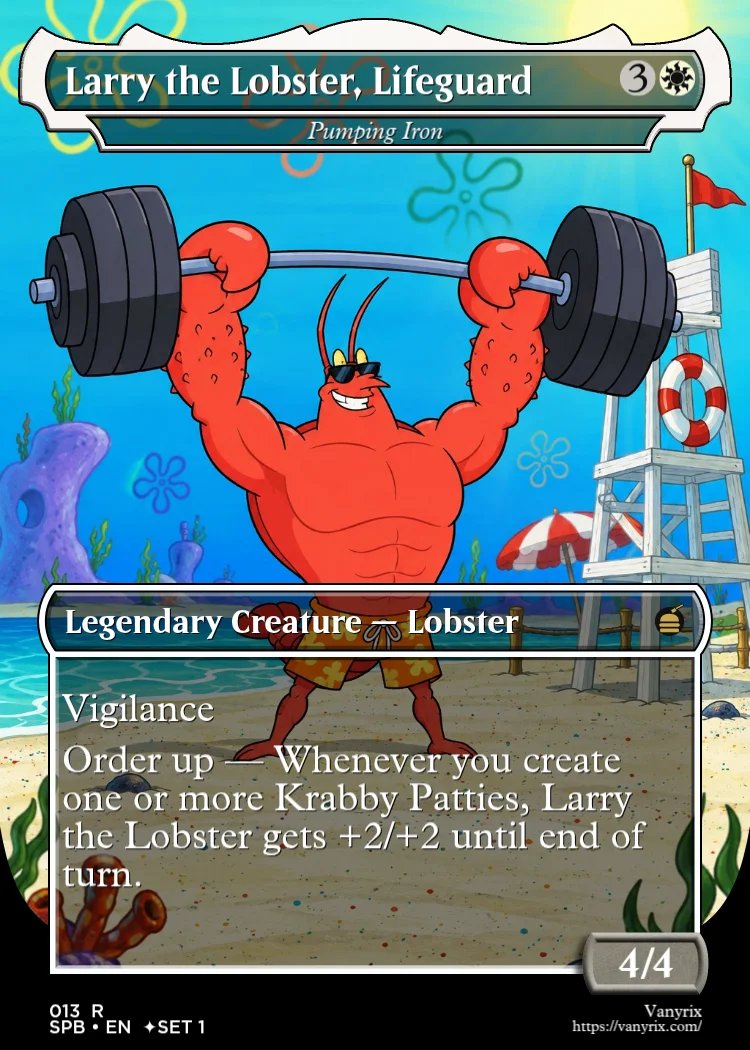 Larry the Lobster, Lifeguard