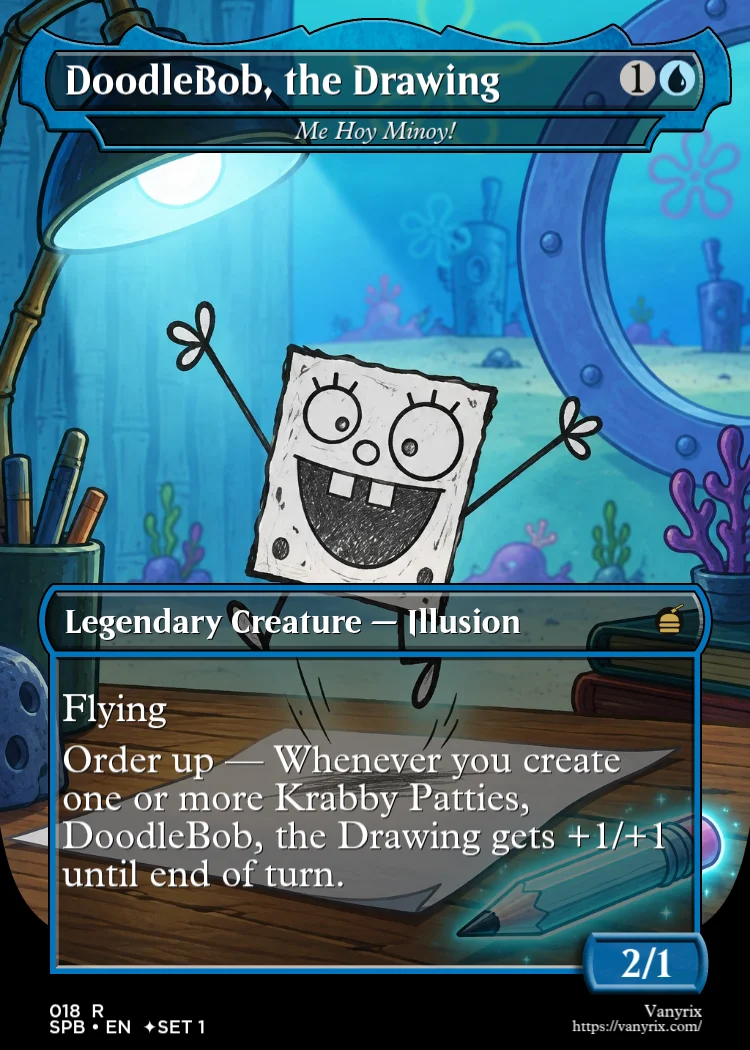 DoodleBob, the Drawing