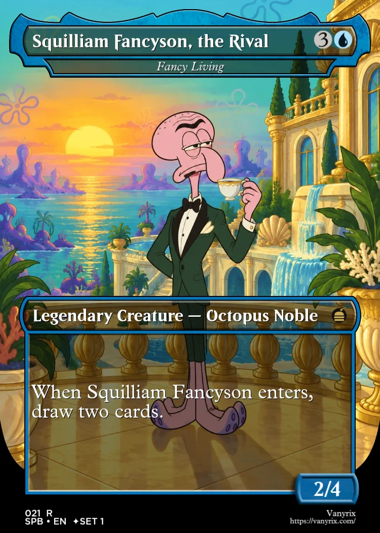 Squilliam Fancyson, the Rival