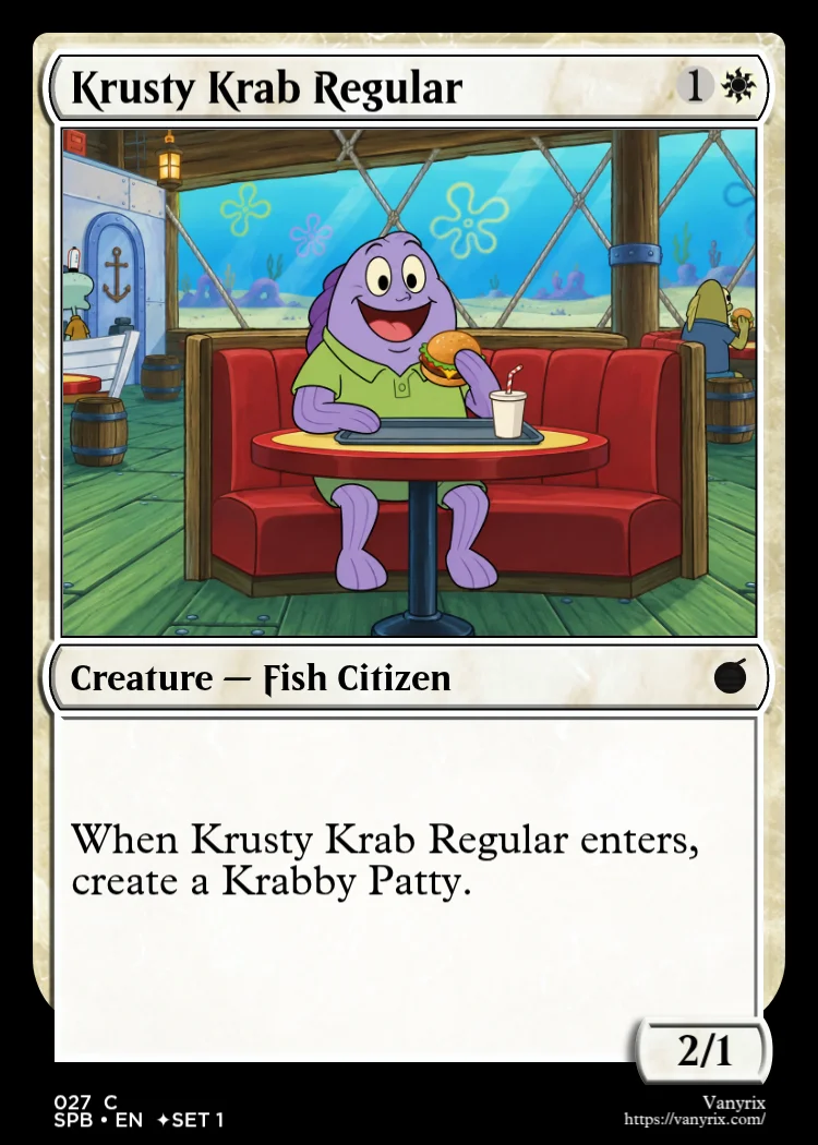 Krusty Krab Regular