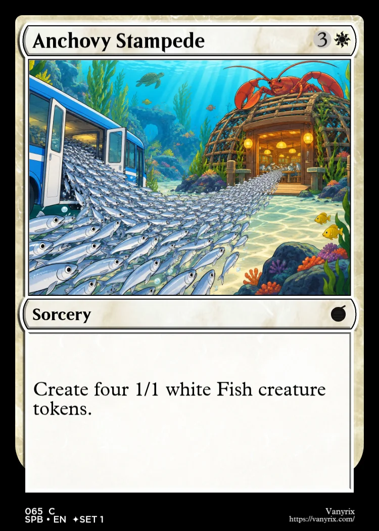Anchovy Stampede