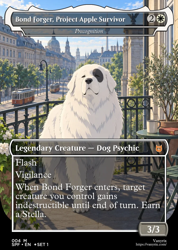 Bond Forger, Project Apple Survivor